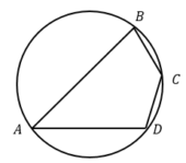 Угол А четырехугольника ABCD, вписанного в окружность, равен 37°. Найдите угол С этого четырехугольника. Ответ дайте в градусах.